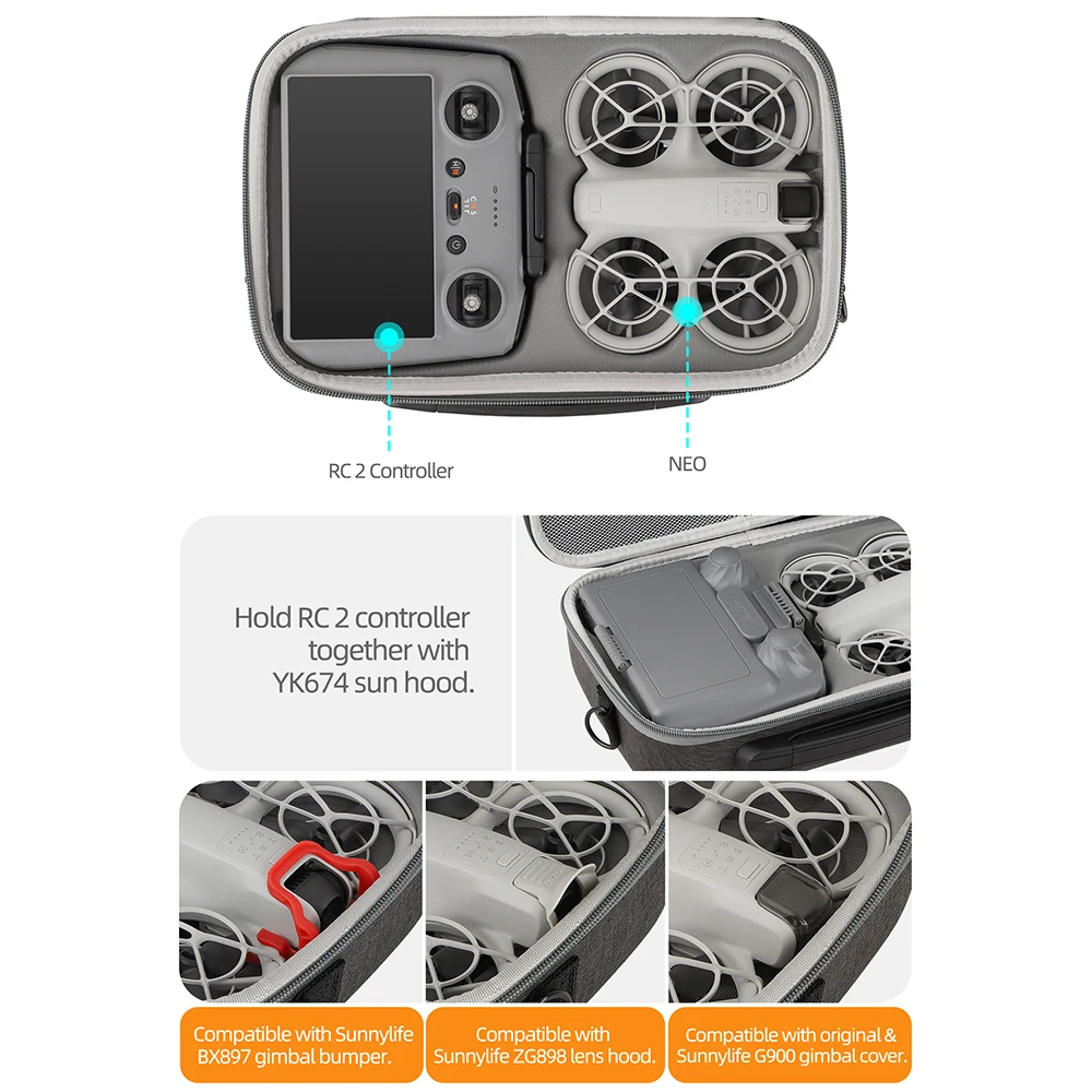 For DJI NEO RC 2 Remote Contro - Drone Controller Hood บทวิจารณ์และราคา