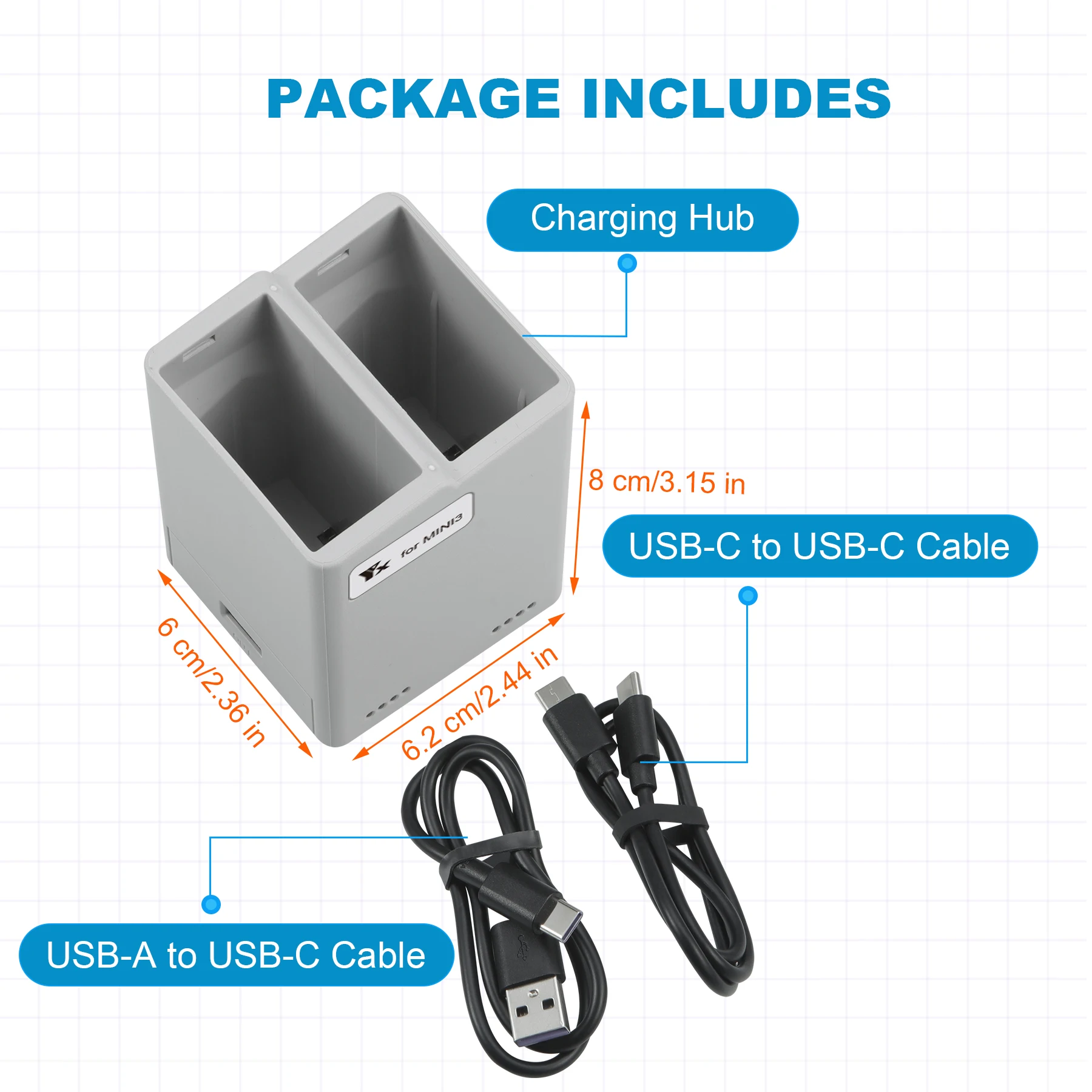 Charger Hub for DJI Mini 4 Pro - Drone Charging Hub บทวิจารณ์และราคา