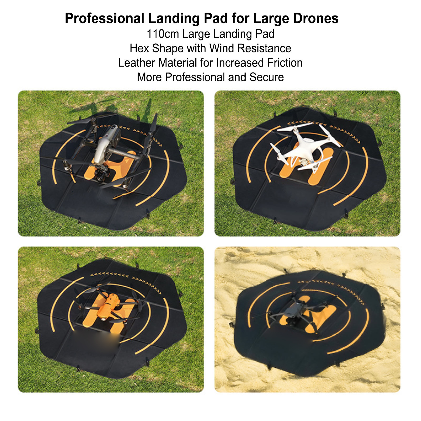Drone Landing Pads Black Helic - Drone Landing Pad บทวิจารณ์และราคา