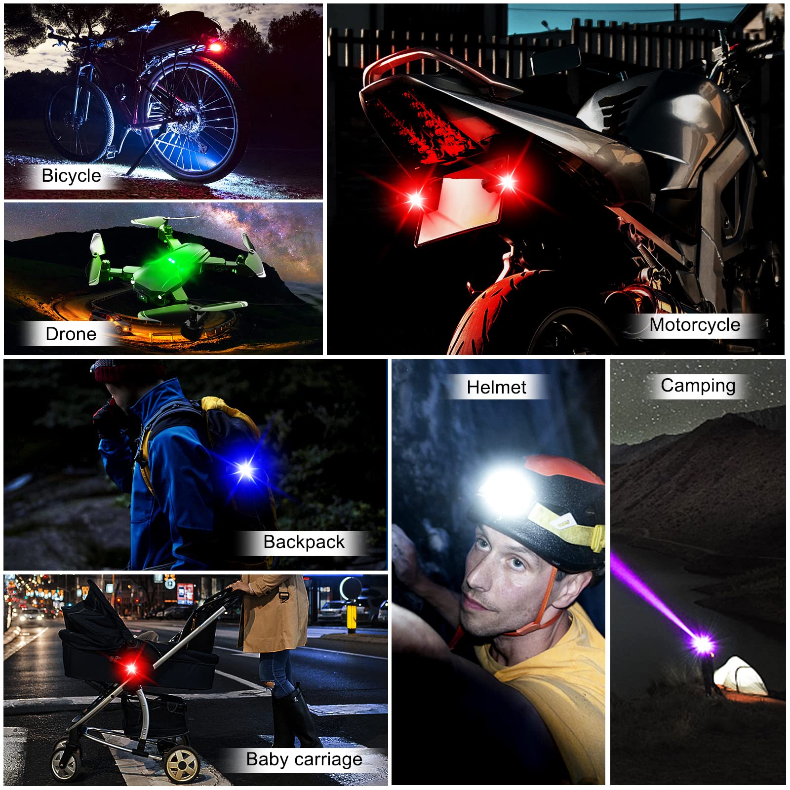 Motorcycle Lights Drone Strobe - Drone Strobe Light บทวิจารณ์และราคา