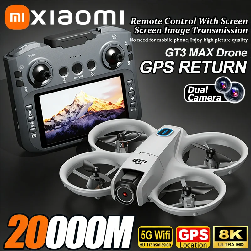 Xiaomi GT3 MAX GPS Drone 8K Ae - Drone Power Bank บทวิจารณ์และราคา