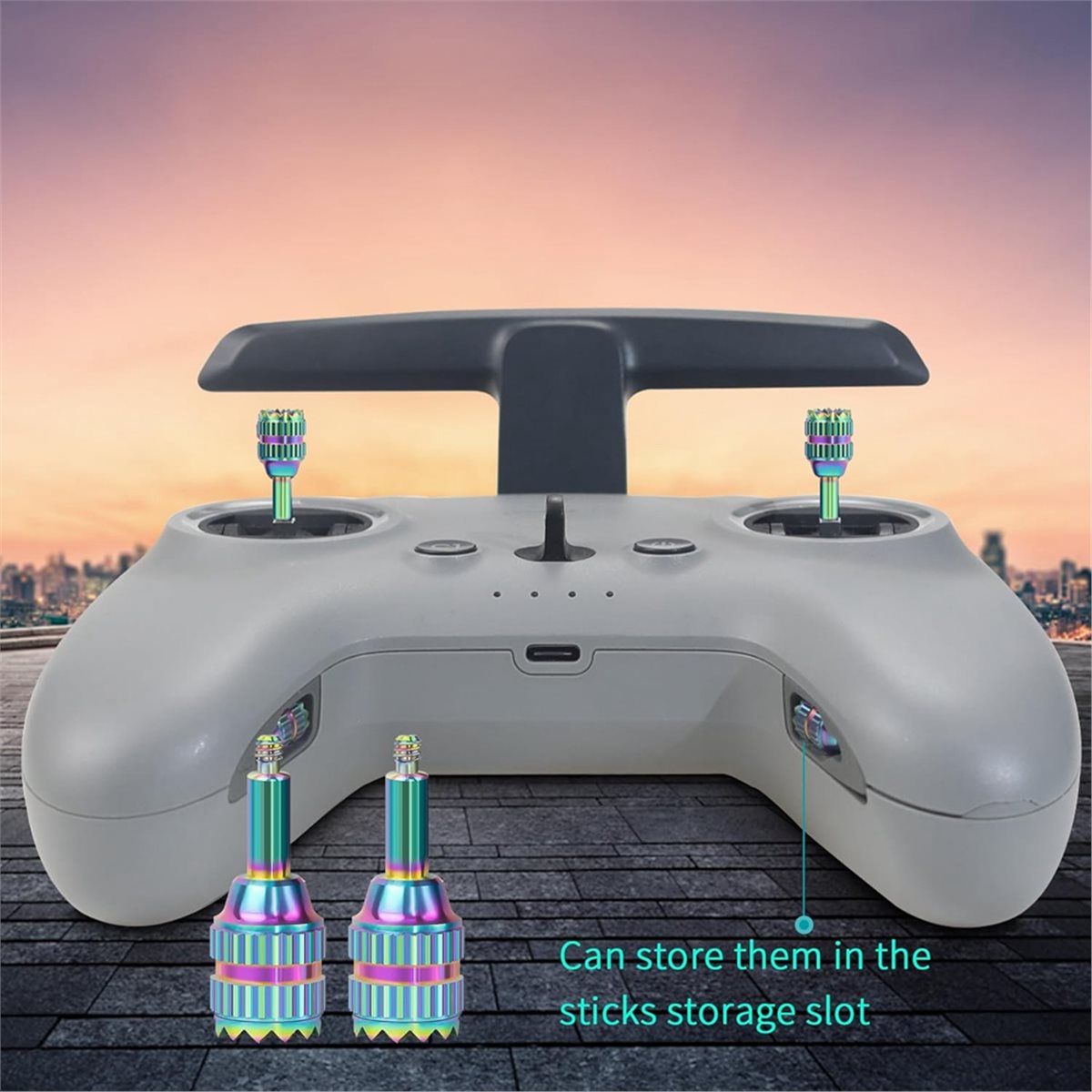 DT75BG 4PCS Metal Control Joys - Drone Control Stick บทวิจารณ์และราคา