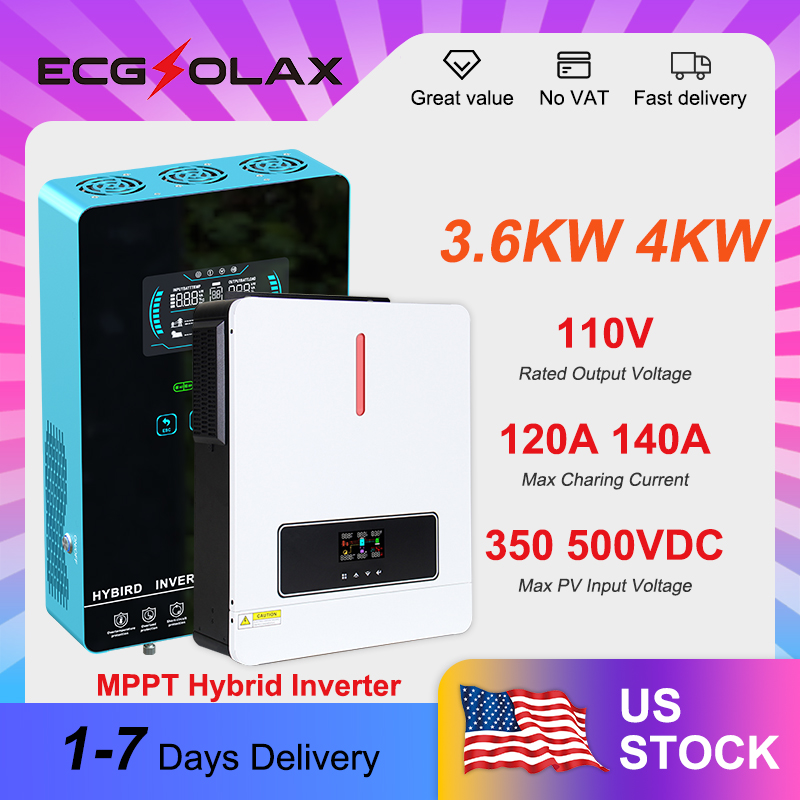 ECGSOLAX 3.6/4KW  Hybrid Solar - Drone Solar Charger บทวิจารณ์และราคา