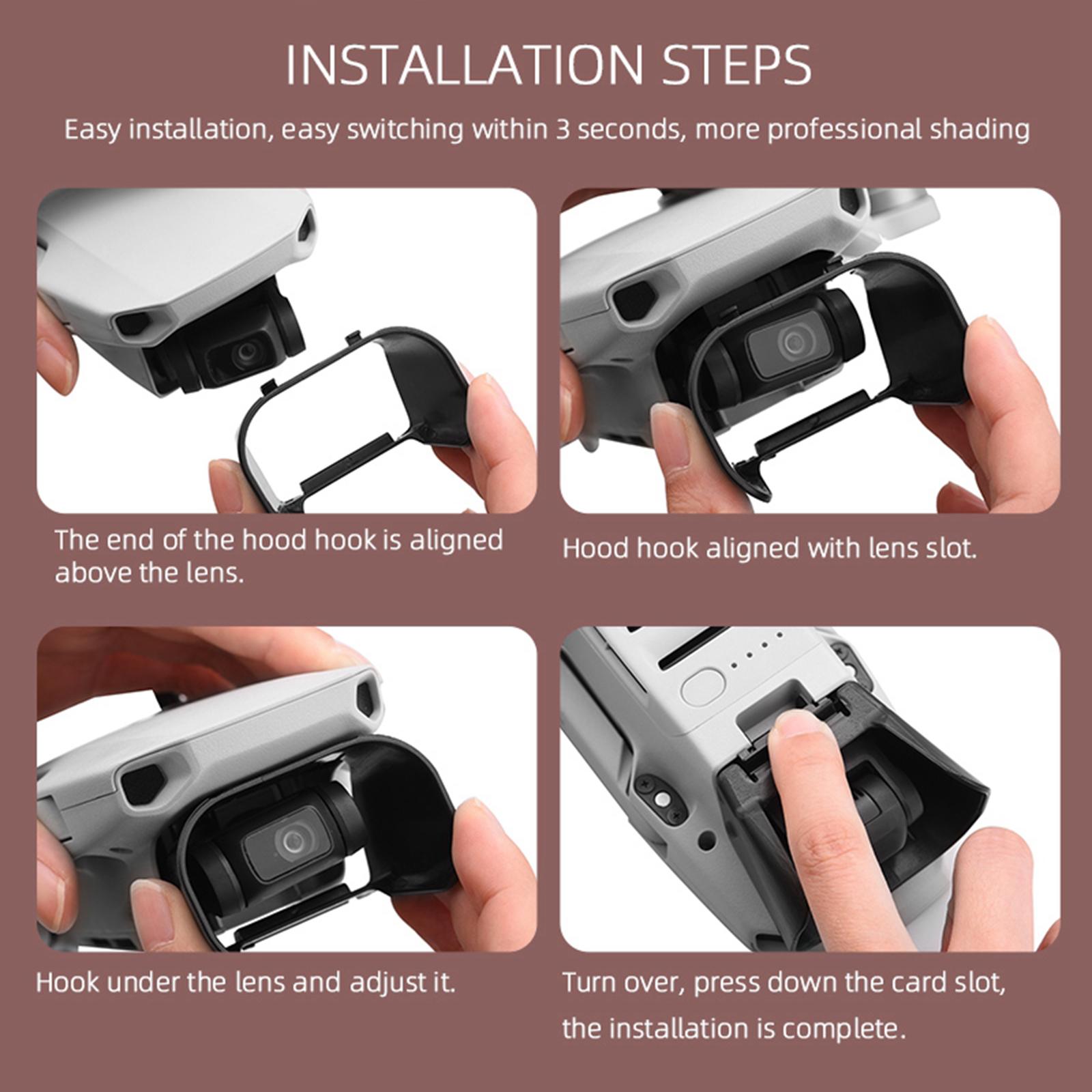 Lens Camera Hood Gimbal Sunsha - Drone Sun Shade บทวิจารณ์และราคา