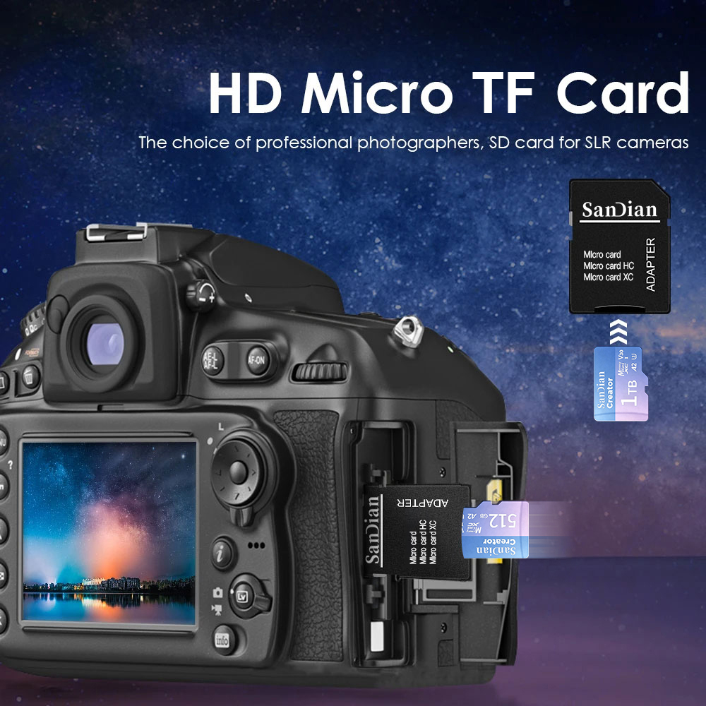 Mini SD Memory Card 128GB 256G - Drone Strobe Light บทวิจารณ์และราคา