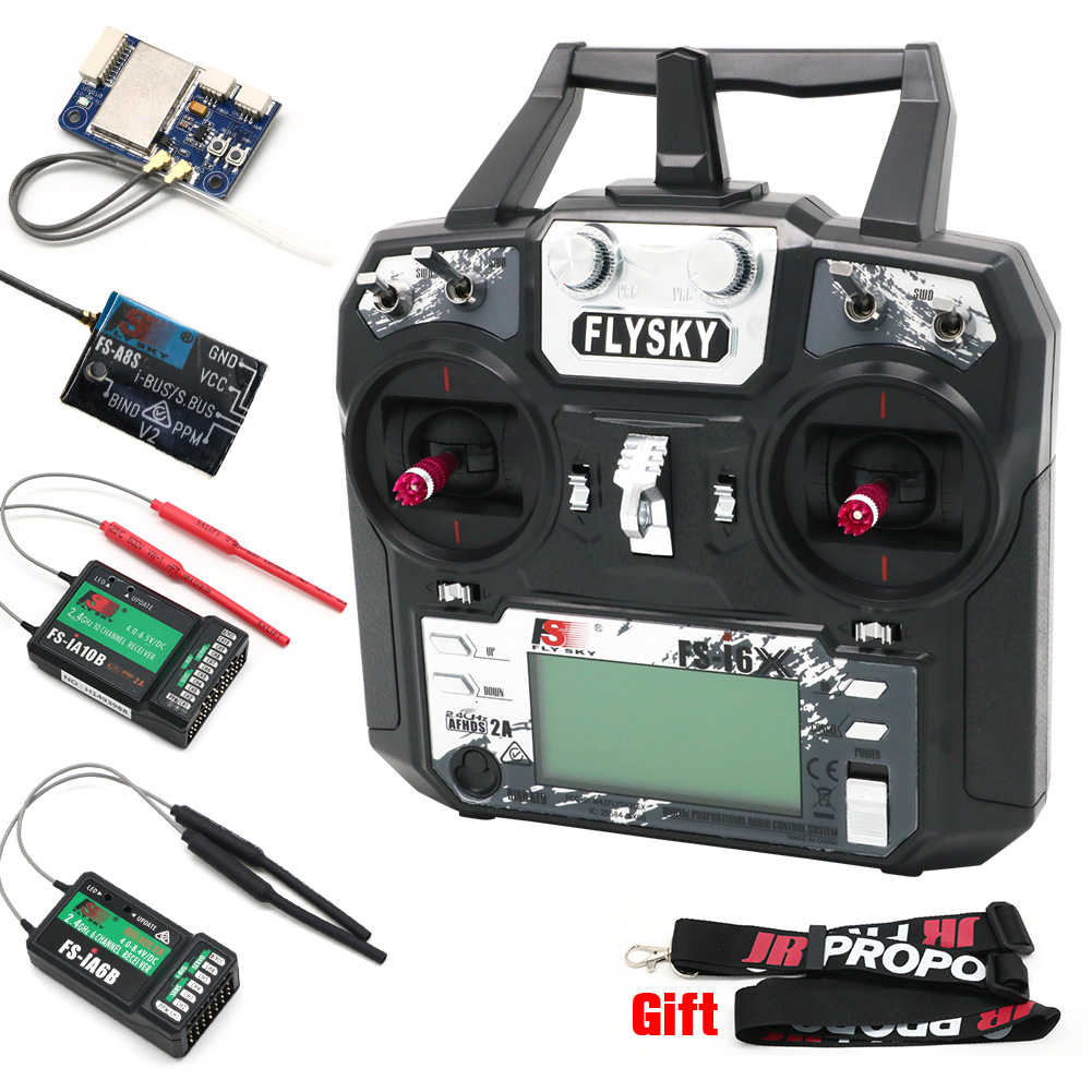 FLYSKY FS-i6X FS i6X 10CH 2.4G - Drone Battery Adapter บทวิจารณ์และราคา