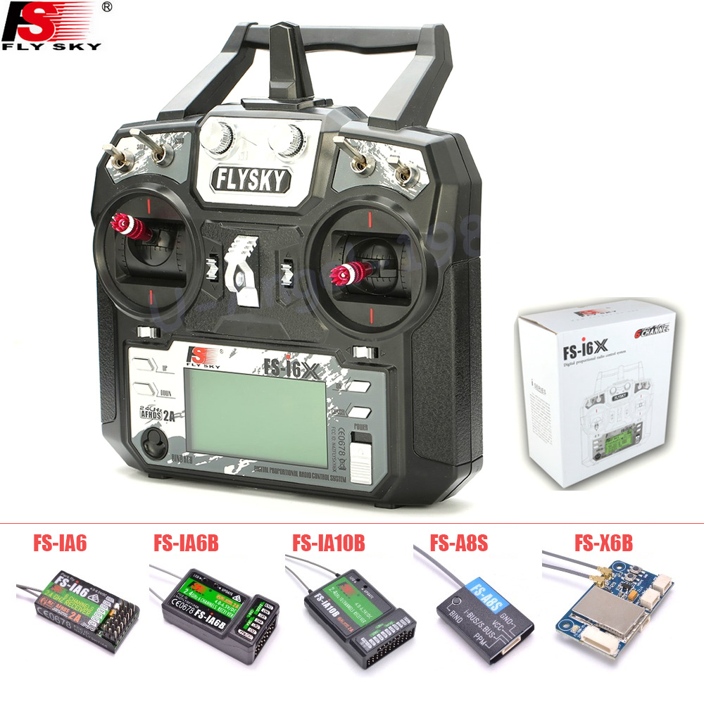 FLYSKY FS-i6X FS i6X 10CH 2.4G - Drone Battery Adapter บทวิจารณ์และราคา