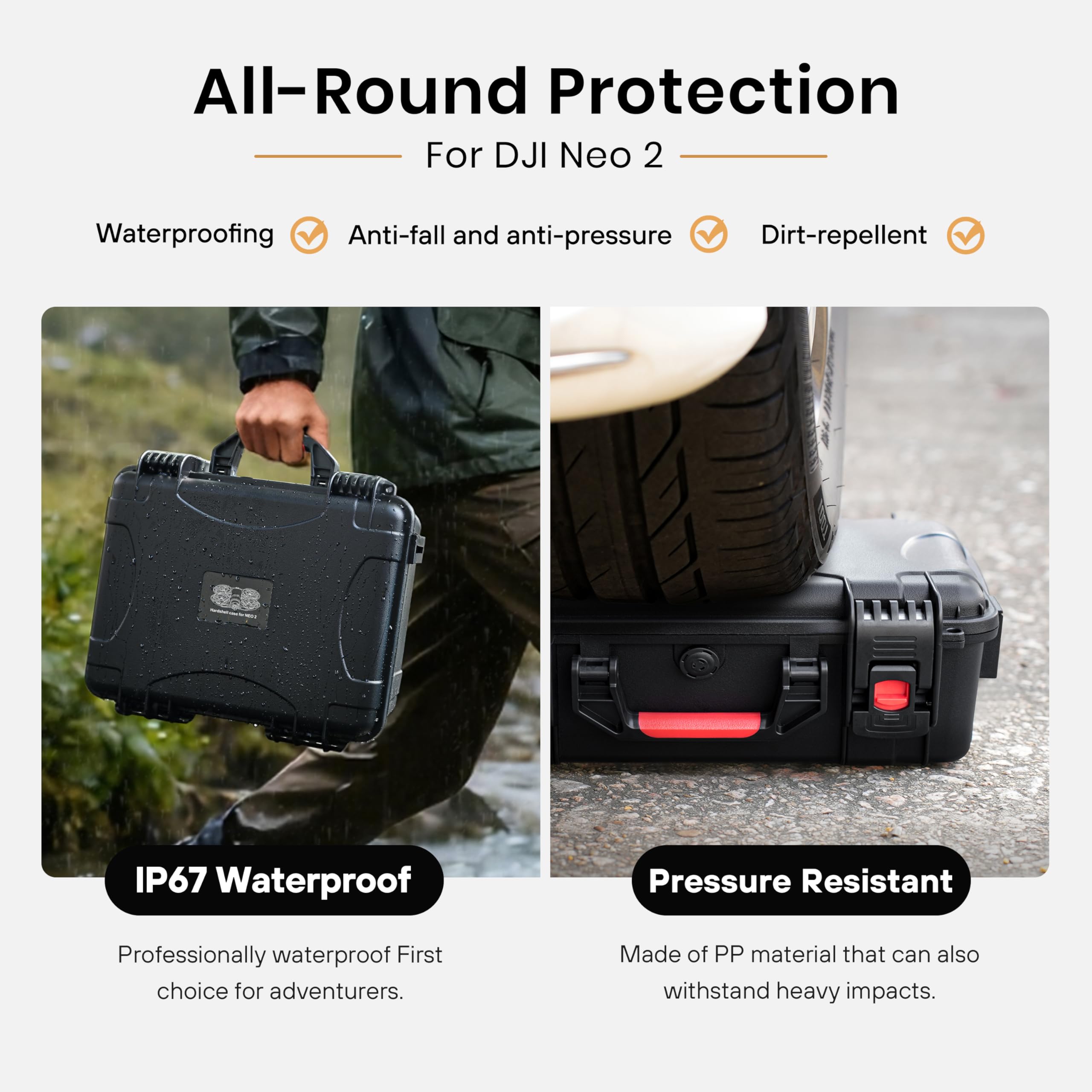 STARTRC Waterproof Hard Carryi - Drone Controller Hood บทวิจารณ์และราคา
