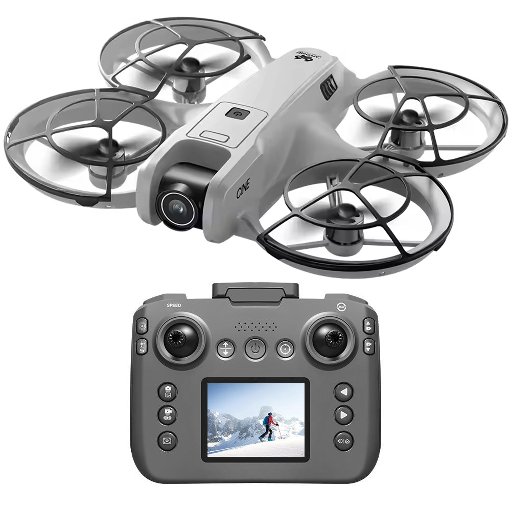 V666 Foldable Mini Drone 4K Du - Drone Controller Screen บทวิจารณ์และราคา
