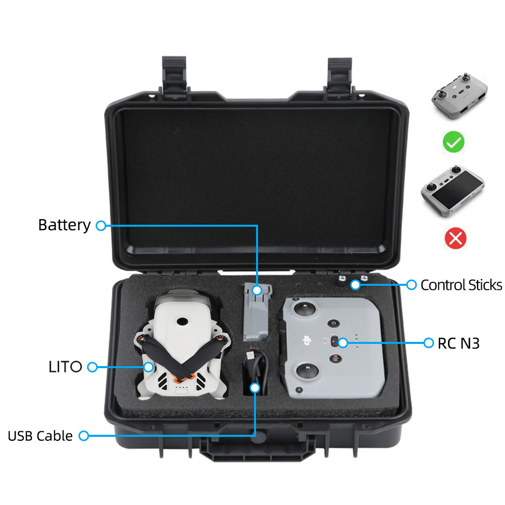 Portable Carrying Case for DJI - Drone Carrying Case บทวิจารณ์และราคา